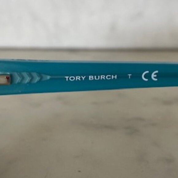 TORY BURCH TY2031 Eyeglasses Blue Brown Tortoise Rx 51-17 135 - Picture 6 of 15